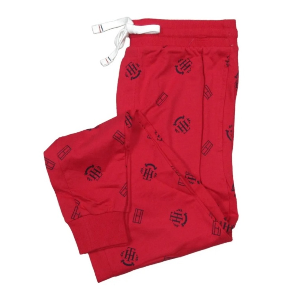 Tommy Hilfiger red stretchy pants